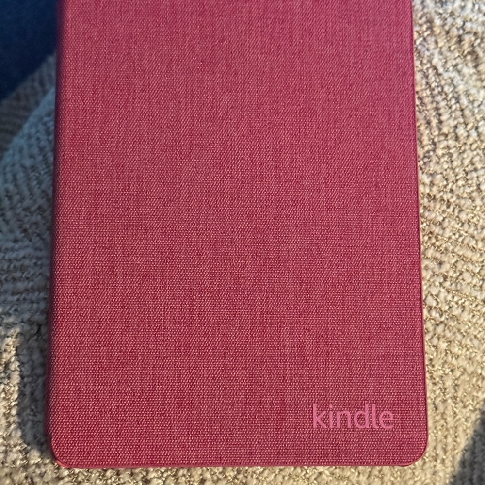 Amazon Kindle Paperwhite & Fabric Cover - Deep Rose